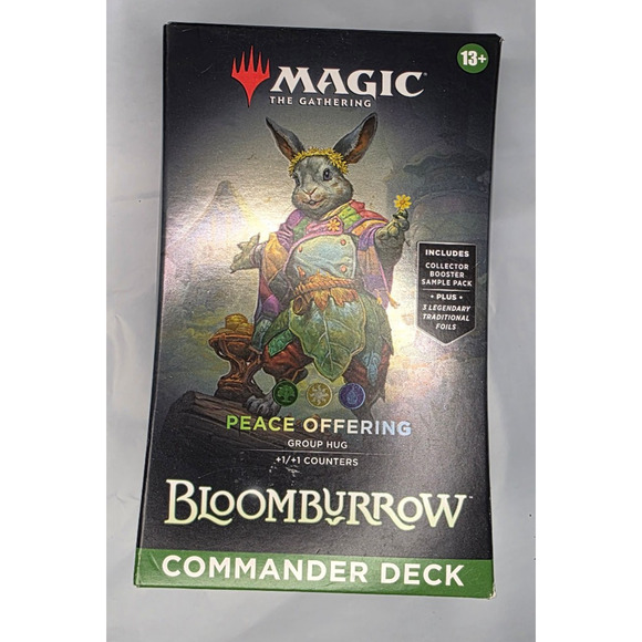 mtg bloomburrow commander deck Magic: The Gathering Box Bloomburrow Commander Decks + Cards